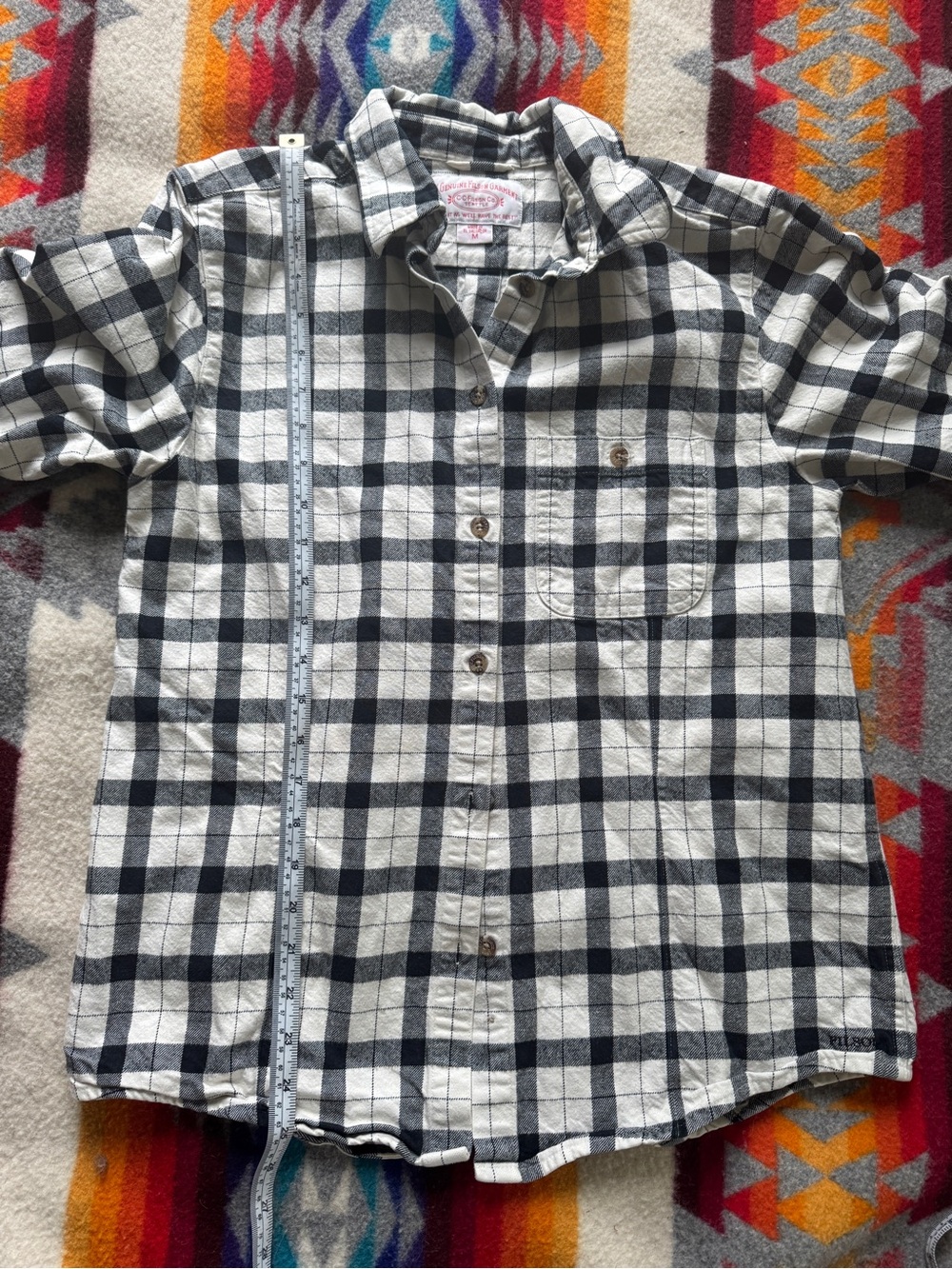 Filson plaid button down - Picture 4 of 5